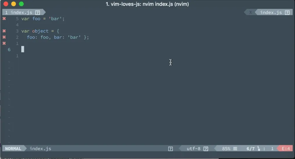 Running ALEFix fixes all of the formatting errors automatically. The unused variable is still warned about.